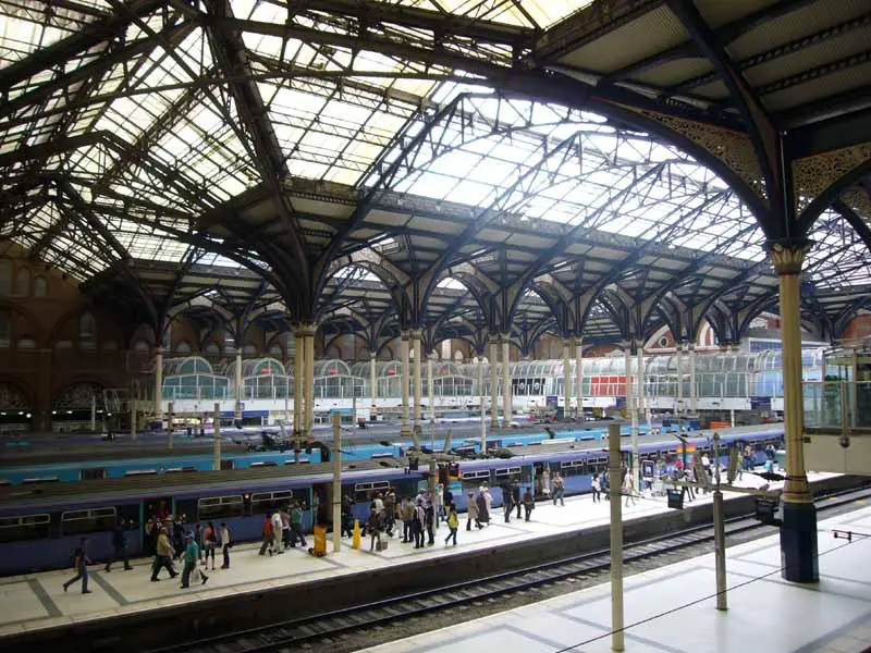 Liverpool Street Station London concourse