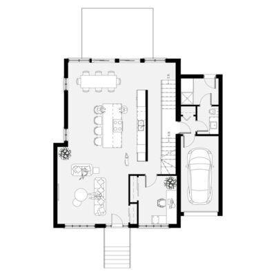 Louis-Hémon House Montréal Drawing