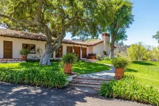 Malibu Rosenthal Estate, Californian Hacienda and Vineyard