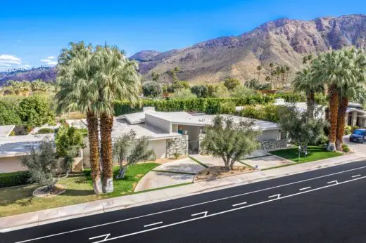 Mid-Century Modern Home Palm Springs California