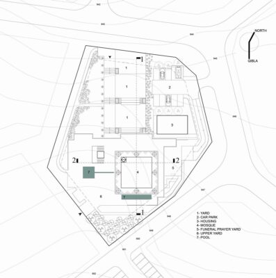Mardin Mosque site plan