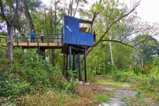 New River Train Observation Tower Virginia