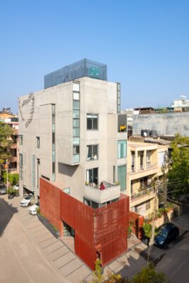 Portrait in Concrete House New Delhi