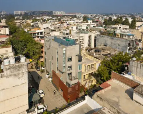 Portrait in Concrete House India