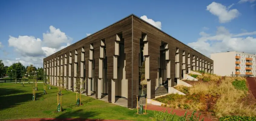 Rural Municipal Building in Saue, Estonia