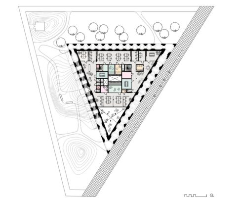 Rural Municipal Building Saue upper plan