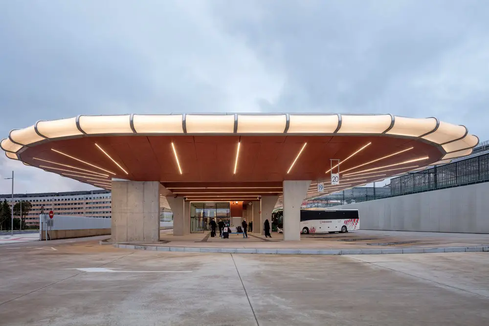 Santiago de Compostela Bus Station Chile