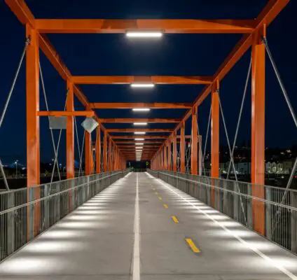 Taylor Yard Bridge Los Angeles River by SPF:architects