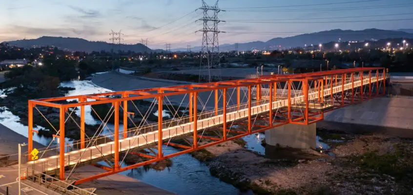 Taylor Yard Bridge over Los Angeles River