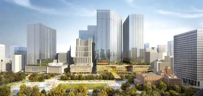 Tokyo Cross Park Vision: PLP Architecture