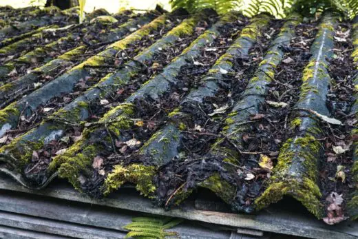 UK asbestos removal corrugated sheet