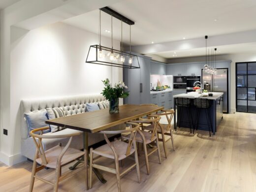 Victorian Terraced Townhouse in Highgate, London dining room