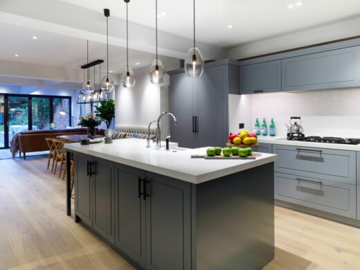 Victorian Terraced Townhouse in Highgate kitchen dining