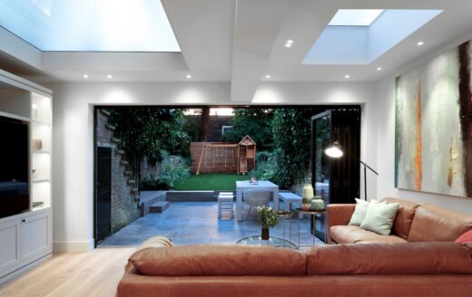 Victorian Terraced Townhouse in Highgate living seating area