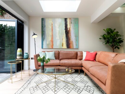 Victorian Terraced Townhouse in Highgate living seating