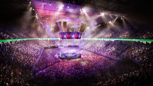 AO Arena Manchester indoor venue building