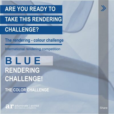 Blue Rendering Challenge Architecture Competition