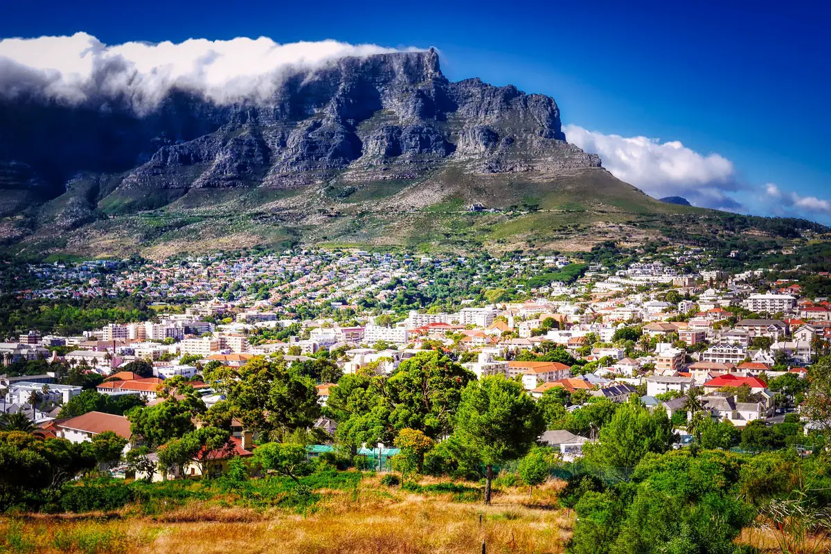 Cape Town Table Mountain Ocean View