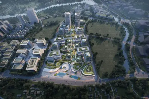 Chengdu Tiantou Intelligent Harbour Project by Aedas