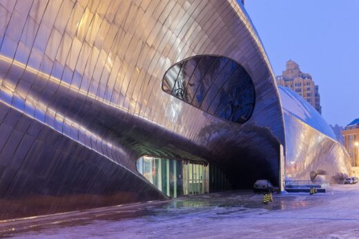 China Wood Sculpture Museum building by MAD Architects