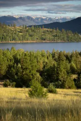 Cromwell Island and Mansion Montana USA