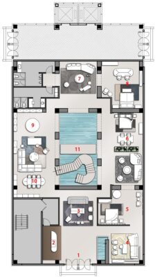 Giorio Casa Store, Xuzhou first floor plan