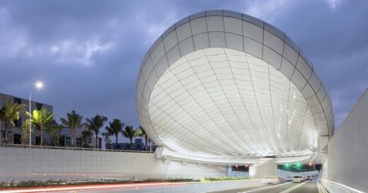 Haikou Wenming East Road Tunnel, Penda, China