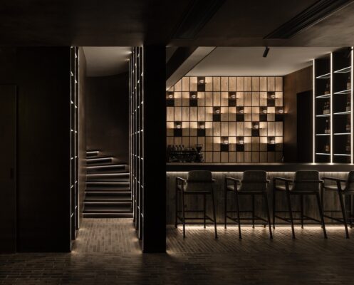 LeCoq Wine & Bistro Xian restaurant design 12th floor