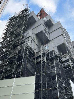 Nakagin Capsule Tower Building Demolition