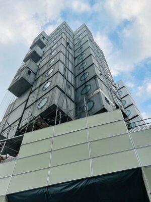 Nakagin Capsule Tower Building Demolition