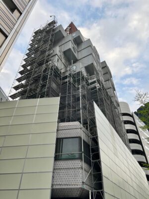 Nakagin Capsule Tower Building Demolition