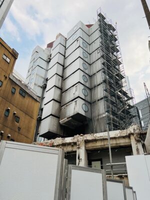 Nakagin Capsule Tower Demolition Tokyo - Kisho Kurokawa Buildings