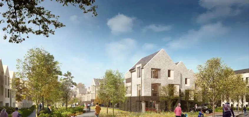 New homes in Cherrywood, Dublin urban village