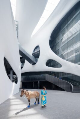 Ordos Museum building design by MAD Architects