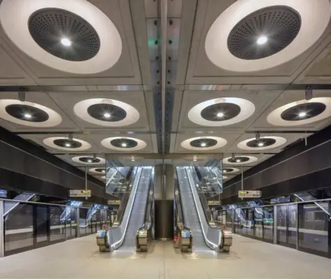 Paddington Elizabeth Line stations by Weston Williamson + Partners