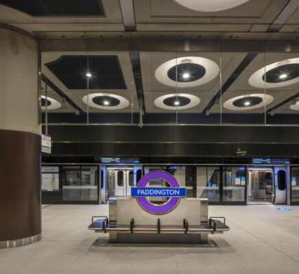 Paddington Elizabeth Line Station London building desgn