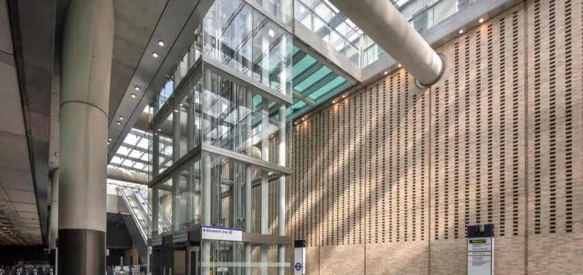 Paddington Elizabeth Line Station London Building