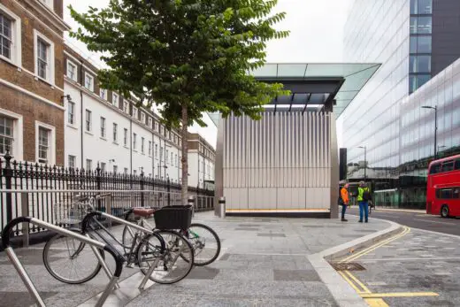 Paddington Elizabeth Line Station London building desgn