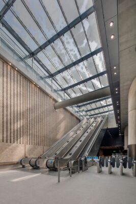 Paddington Elizabeth Line Station London interior