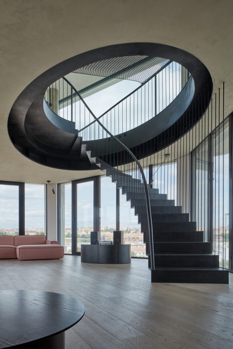 View of Penthouse Prague Interior Design - e-architect