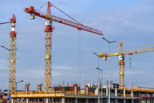 Rental cranes for tough jobsites