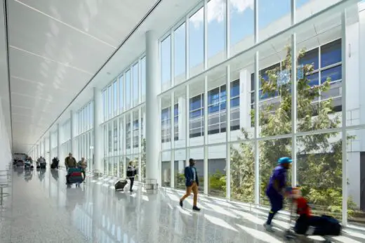 Seattle-Tacoma Airport International Arrivals building design by SOM