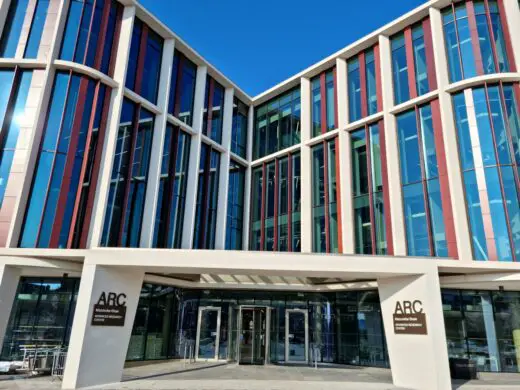 University of Glasgow ARC building facade