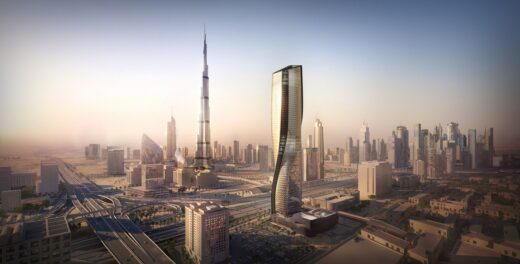 Wasl Tower Dubai building by UNStudio