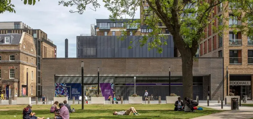 Woolwich Elizabeth Line Station London Building