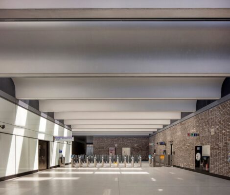 Woolwich Elizabeth Line stations by Weston Williamson + Partners