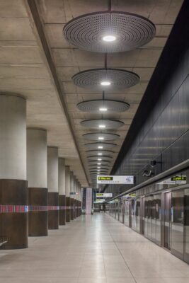 Woolwich Elizabeth Line Station London design