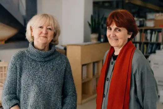 Yvonne Farrell and Shelley McNamara Grafton Architects
