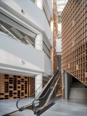 Zhangjiakou Library, Hebei building, China