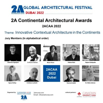 2A Continental Architectural Awards 2022 Jury